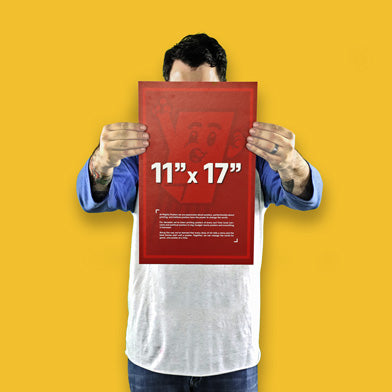 Poster - 11x17 in - Gloss Finish - 100lb Gloss Finish