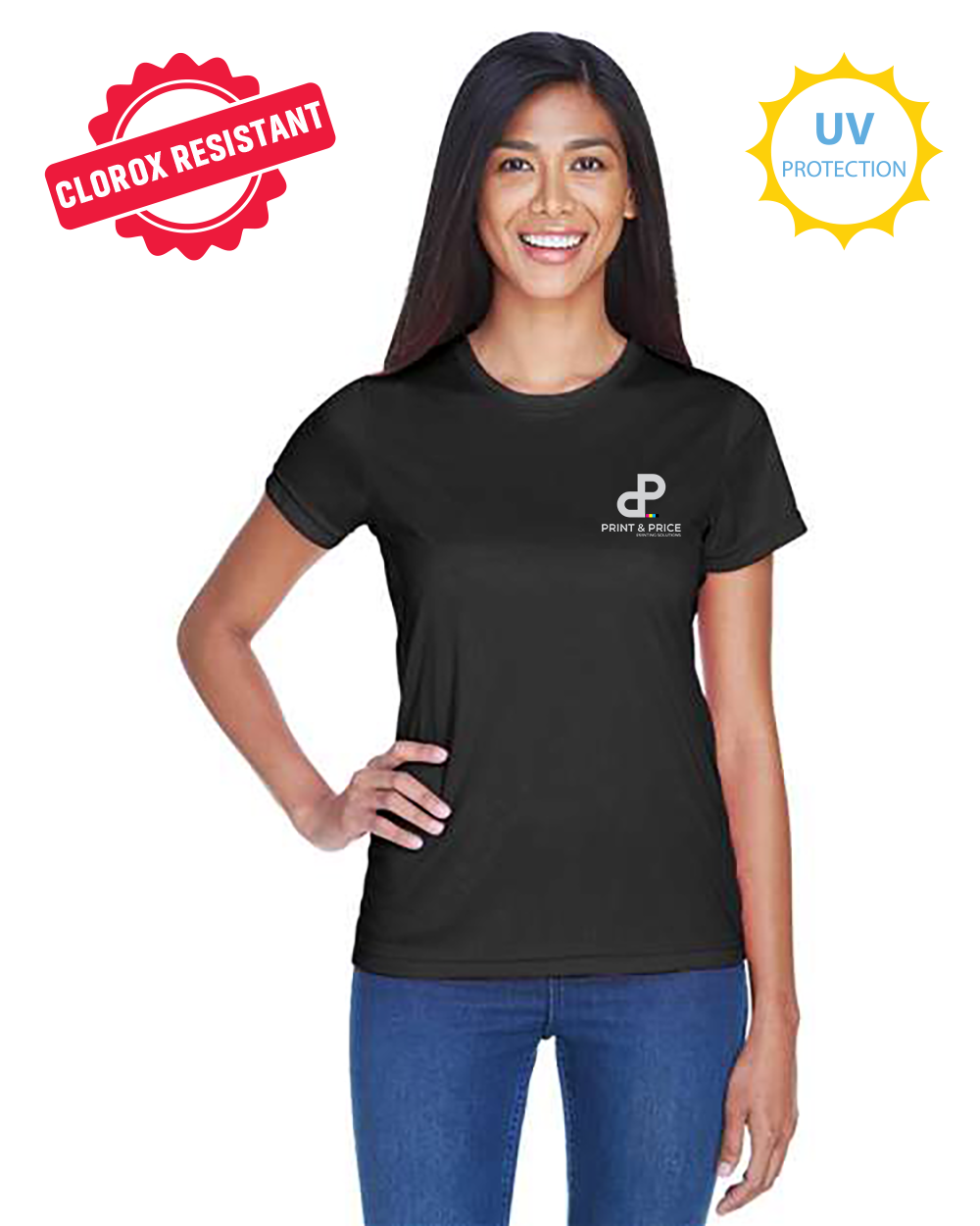 Cleaners Woman Adult Uniform (Gola redonda)