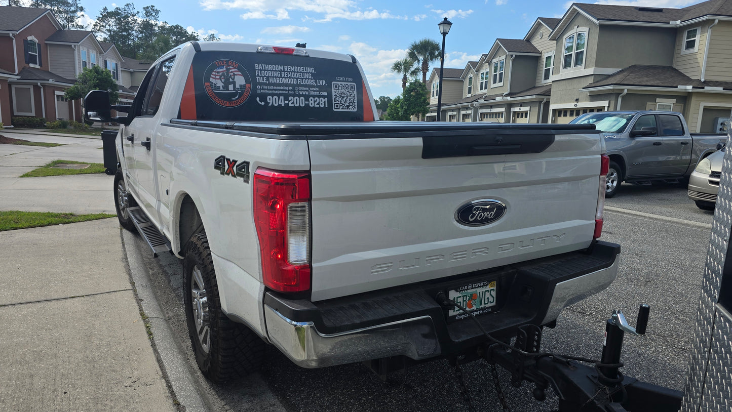 Perforated Sticker - Rear Window - Sedan | SUV | Truck | Van