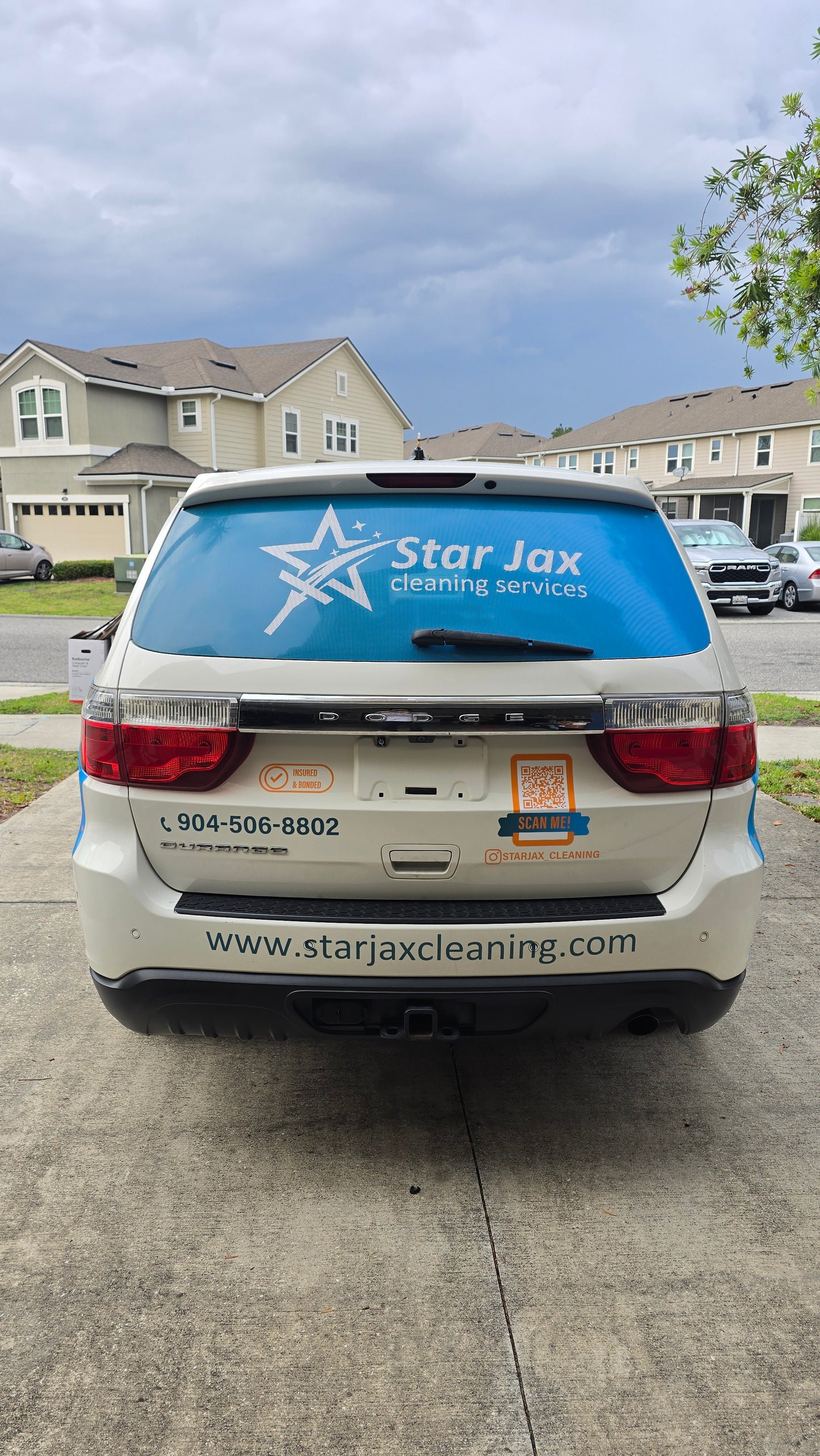 Perforated Sticker - Rear Window - Sedan | SUV | Truck | Van
