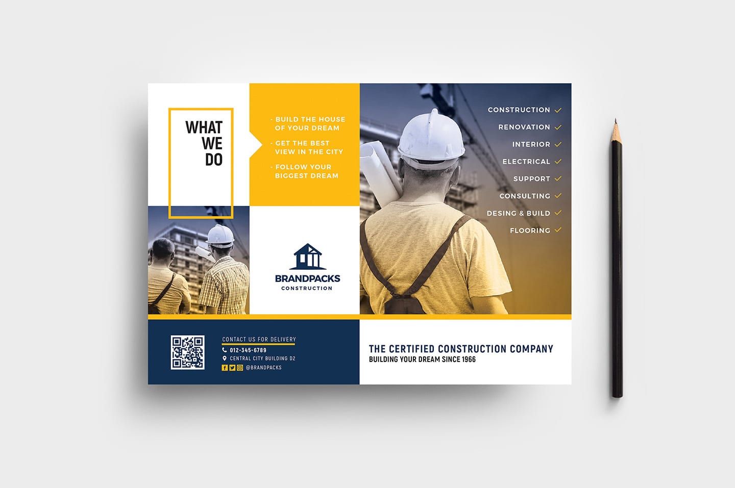 FLYER - 5x7 in - DOUBLE SIDE - 100 lb Gloss Book - Papel Fino