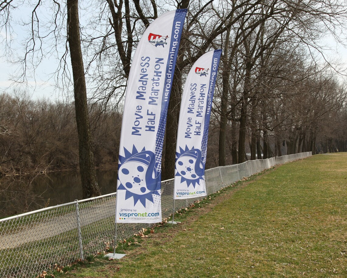 Single Sided Feather Flags