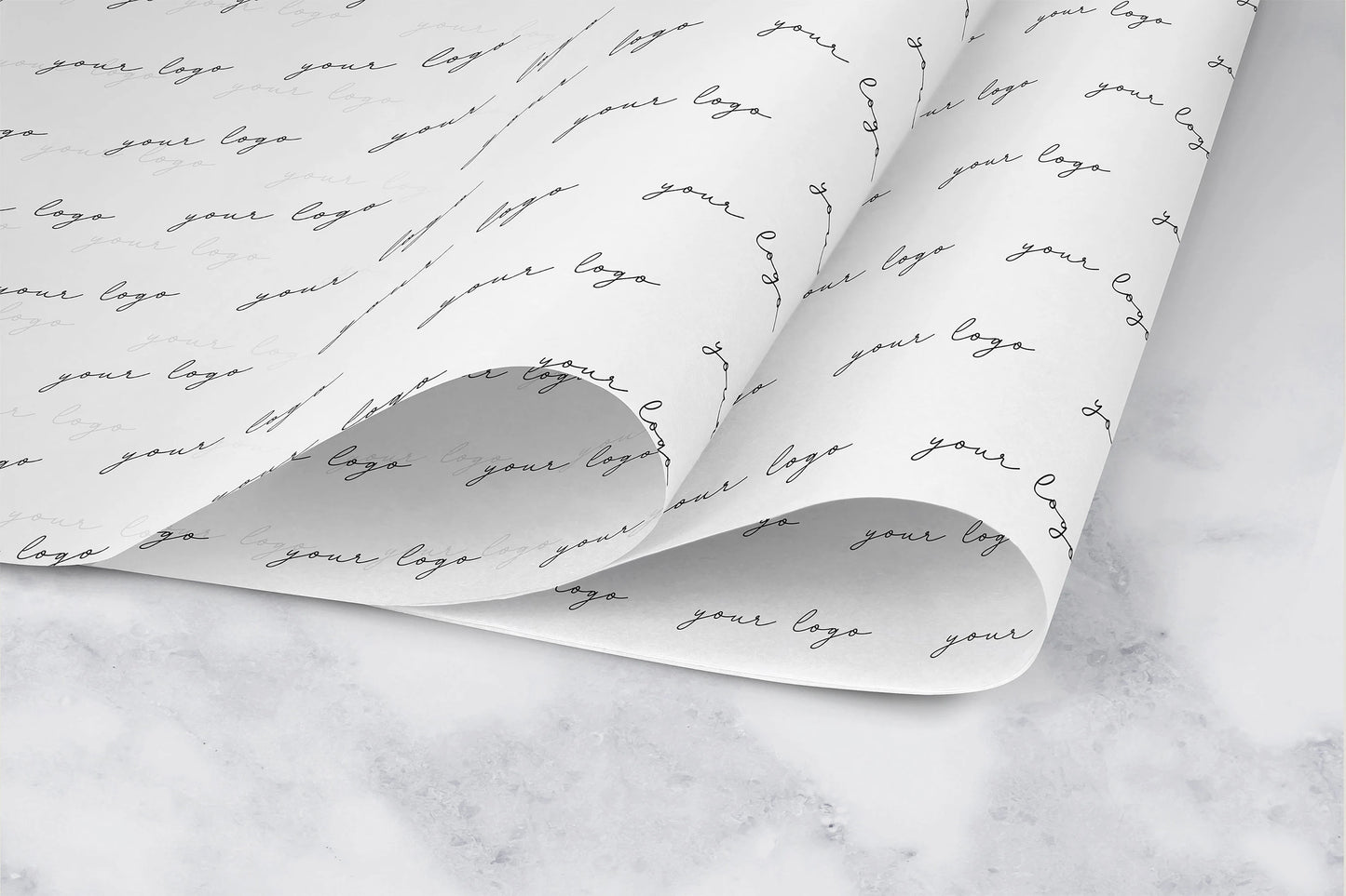 Custom Tissue Paper - With printed logos