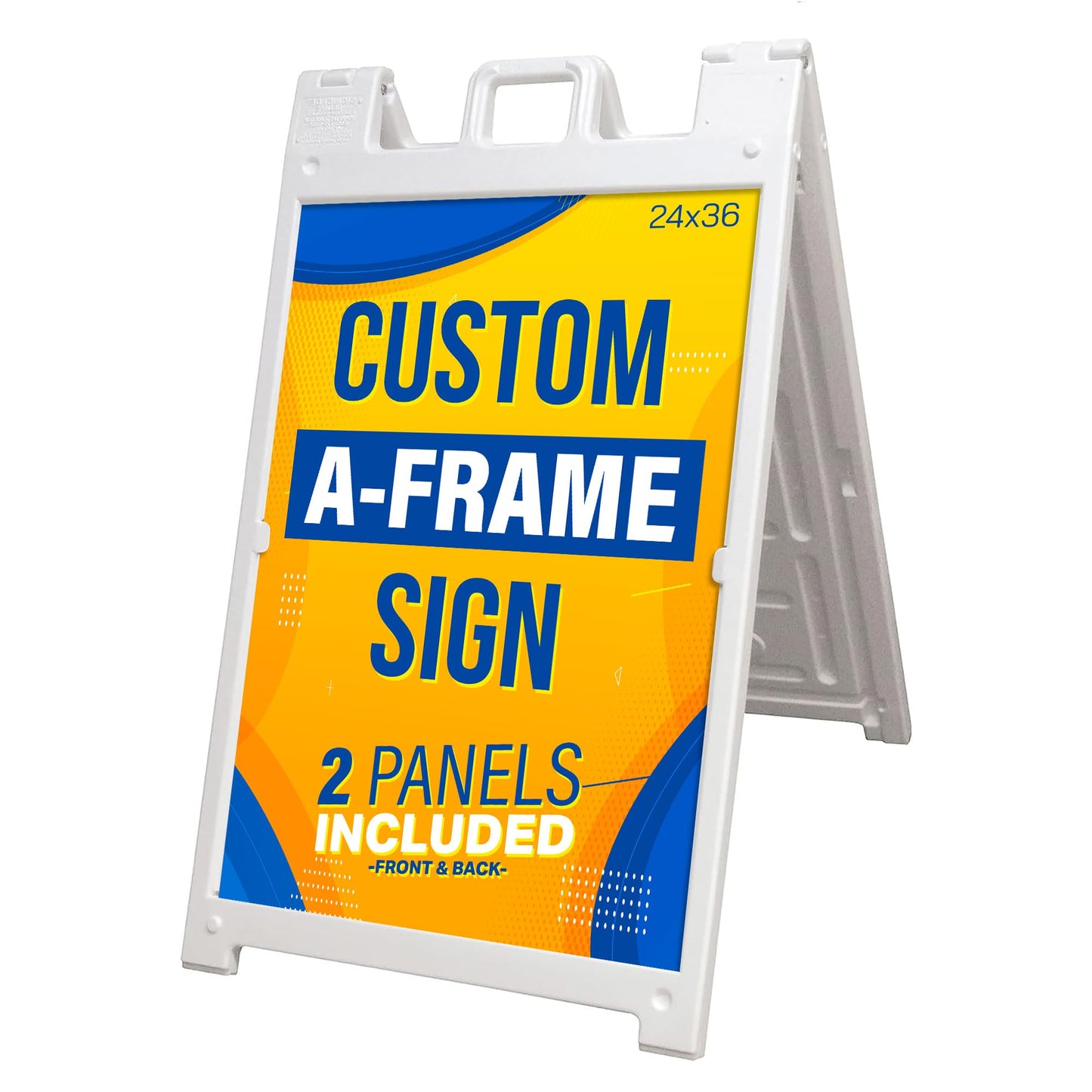 A Frame Sign 24” W x 36”