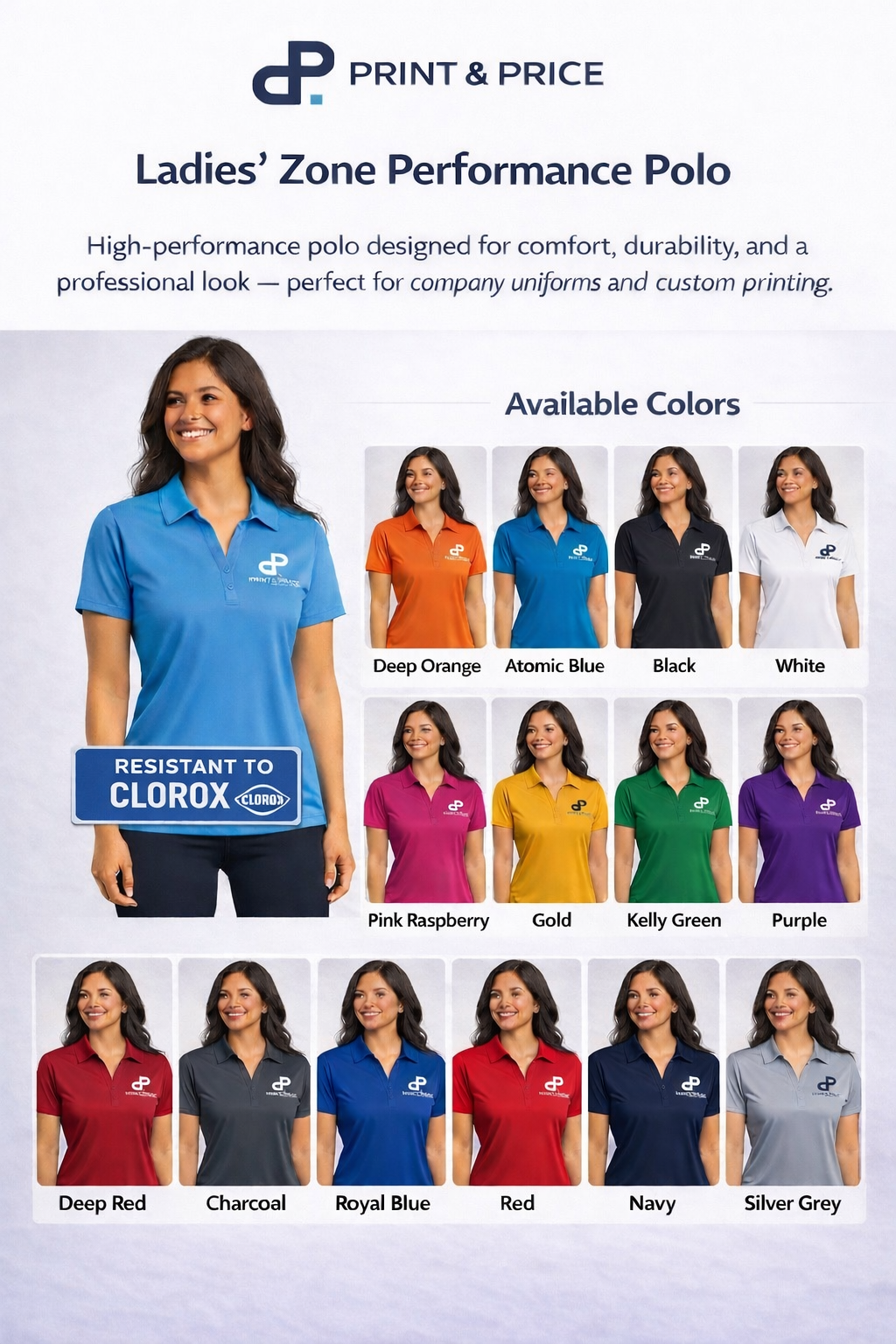 Ladies' Zone Performance Polo