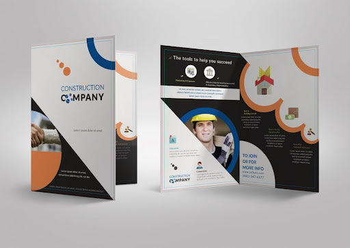 Half Fold Brochure - 8.5 x 11  in - Gloss Standard - Papel Fino