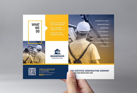 FLYER - 5x7 in - DOUBLE SIDE - 100 lb Gloss Book - Papel Fino
